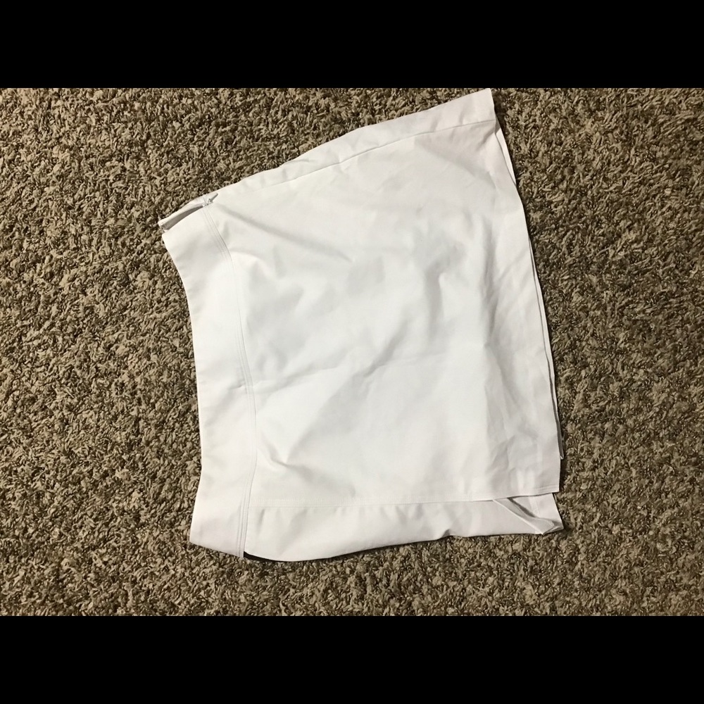 White Adidas tennis skirt/skort